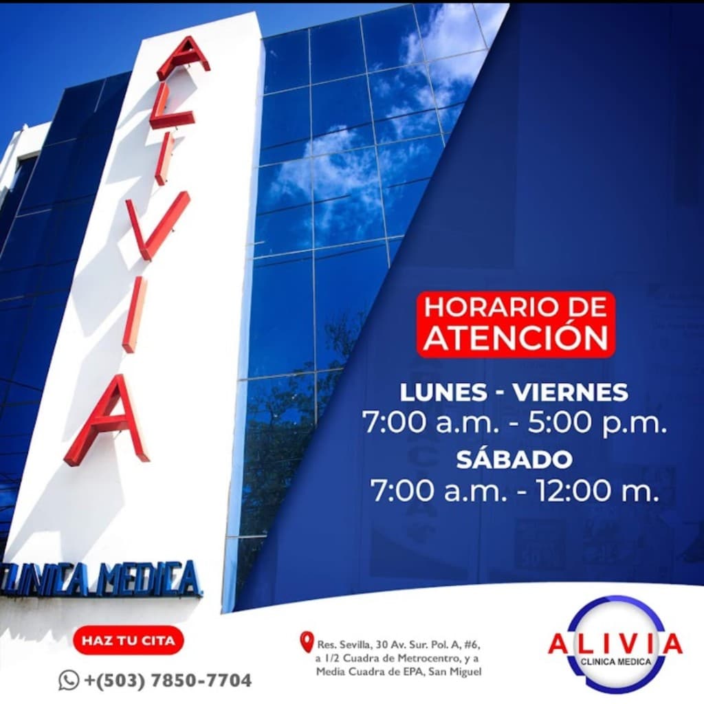Fachada de Clínica Médica Alivia